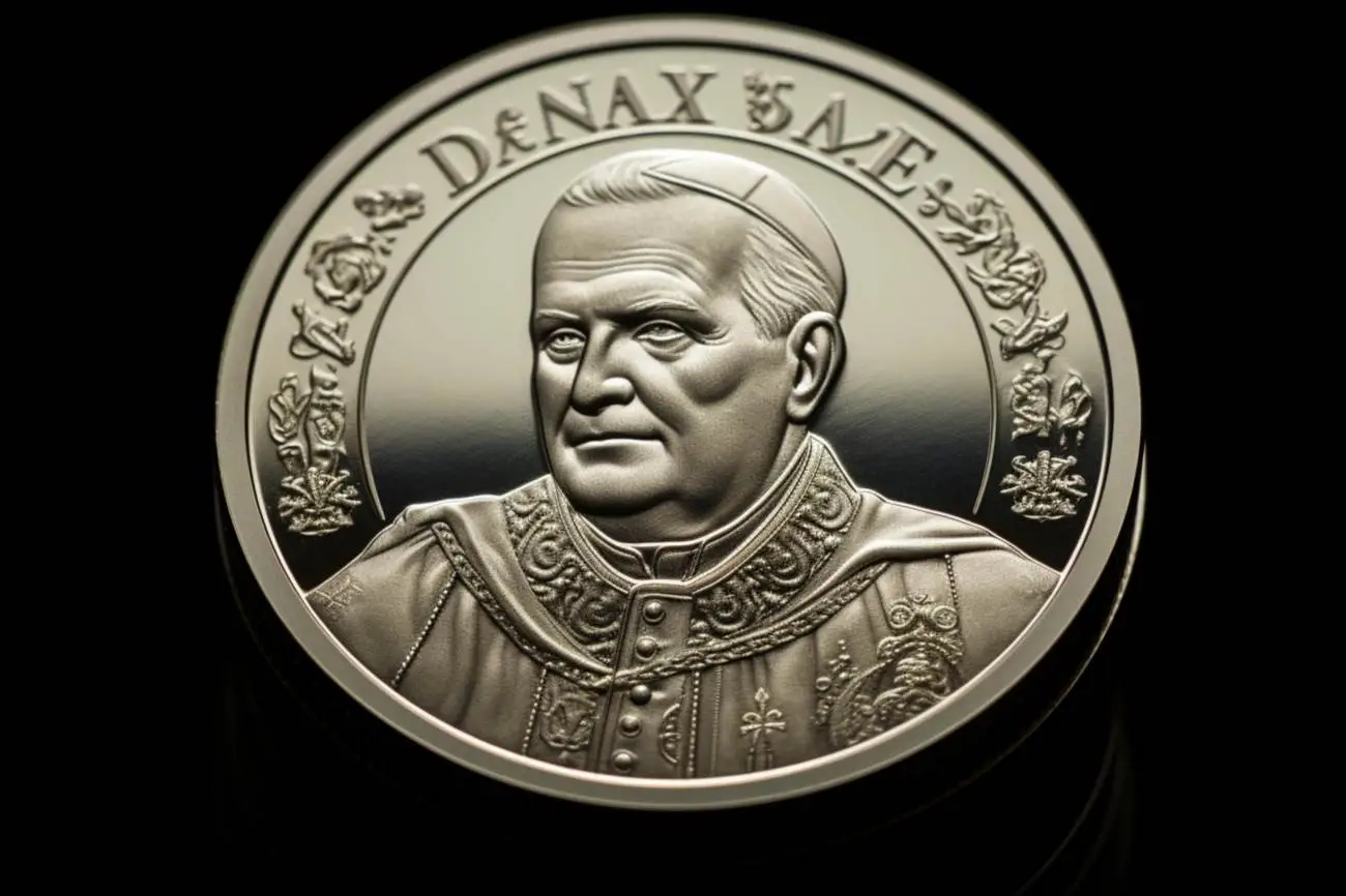 Srebrna moneta z papieżem 1000 zł 1983 cena