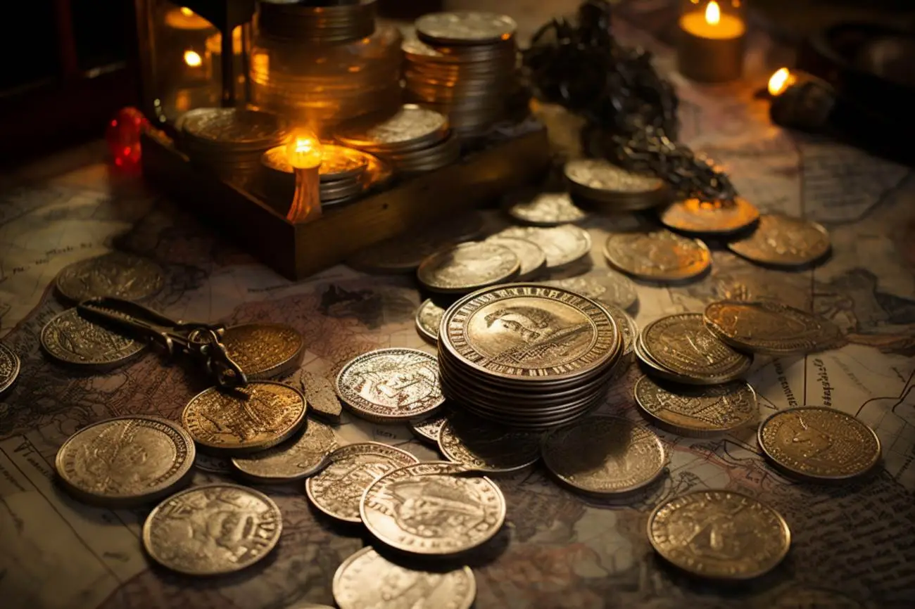 Złote monety angielskie: skarb z numizmatyki